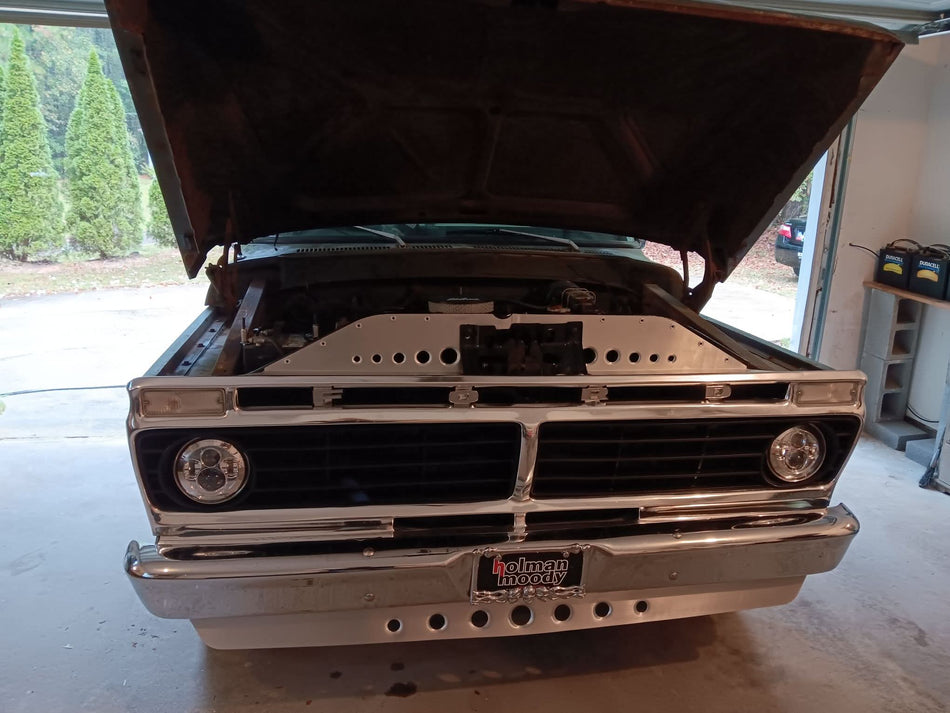 73-77 Ford F Series Radiator Core Support Cover